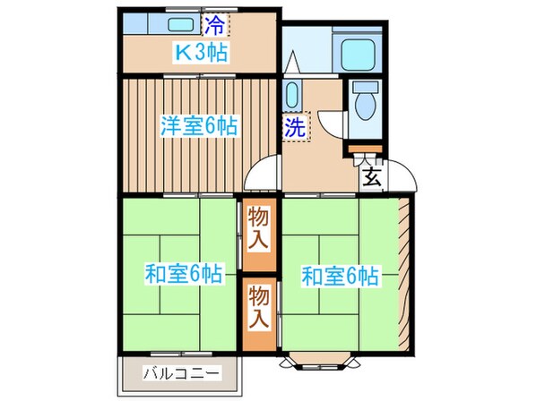 ファミールSSの物件間取画像